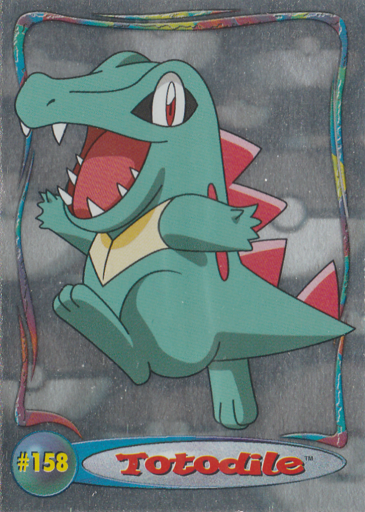 Totodile - 3 of 9 - Topps - Series 3 - front