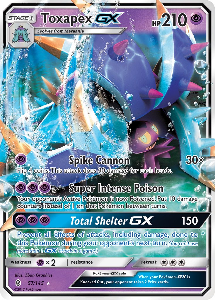 Toxapex-GX - 57 - Guardians Rising