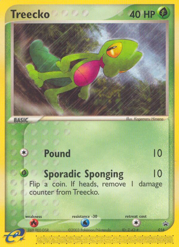 Treecko - 016 - Nintendo Black Star Promos