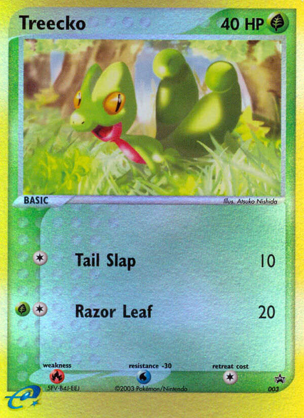 Treecko - 003 - Nintendo Black Star Promos