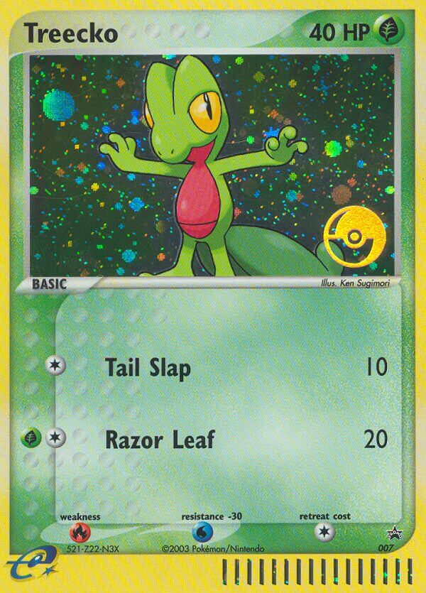 Treecko - 007 - Nintendo Black Star Promos