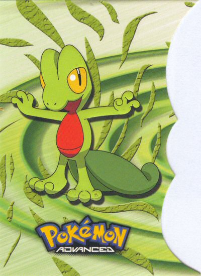Treecko - 1 of 18 - Topps - Pokemon Advanced - front