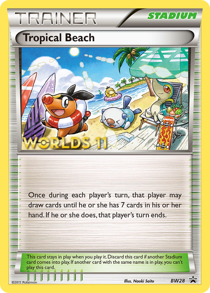 Tropical Beach - BW28 - Black & White Promos