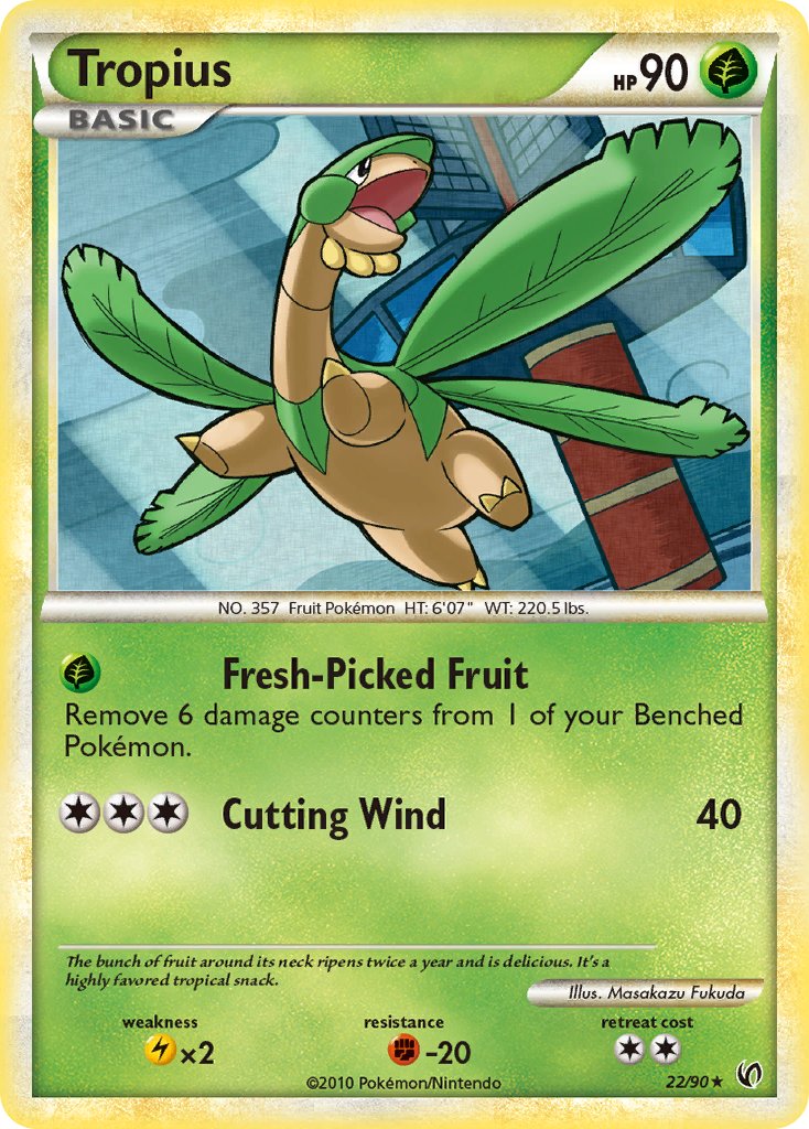 Tropius - 22 - Undaunted