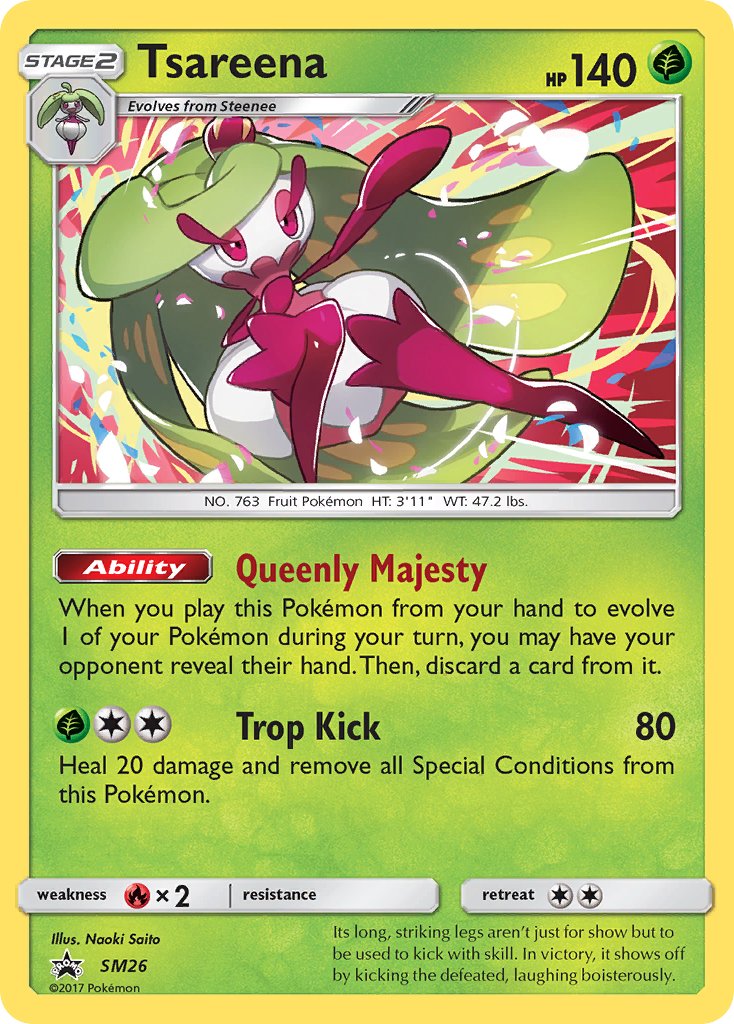 Tsareena - SM26 - Sun & Moon Promos