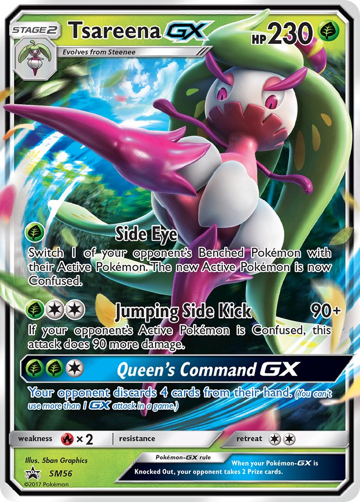 Tsareena-GX - SM56 - Sun & Moon Promos