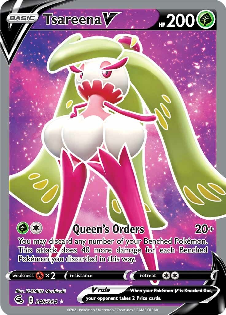 Tsareena V (Full Art) - 246 - Fusion Strike