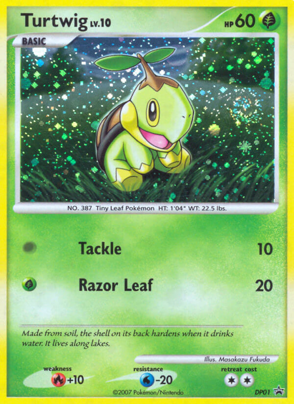 Turtwig - DP01 - Diamond & Pearl Promos