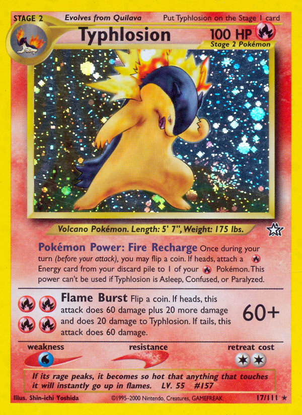 Typhlosion - Neo Genesis - Unlimited