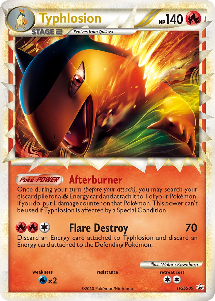 Typhlosion - HGSS09 - HeartGold & SoulSilver Promos