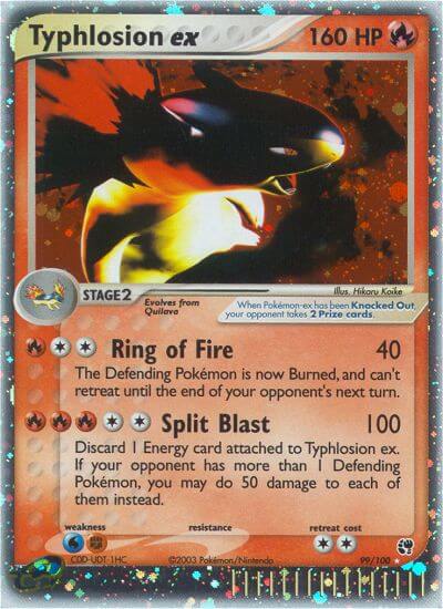 Typhlosion ex - 99 - Sandstorm