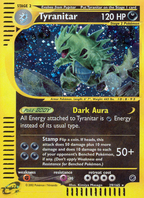 Tyranitar - Expedition Base set