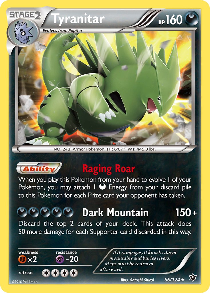 Tyranitar - 56 - Fates Collide