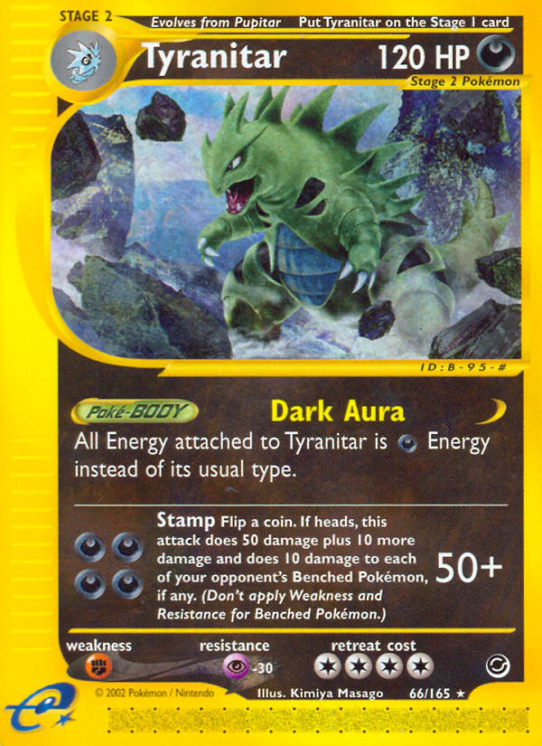 Tyranitar - Expedition Base set