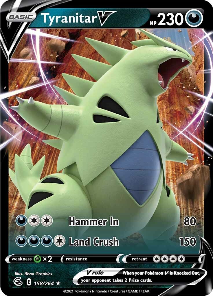 Tyranitar V - 158 - Fusion Strike