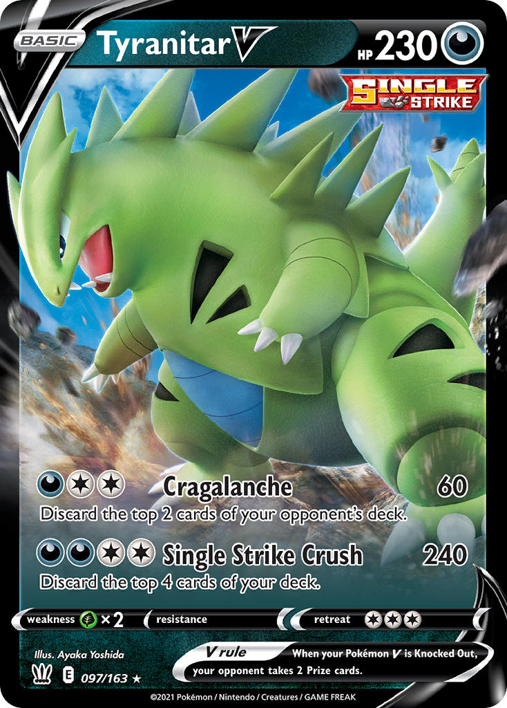 Tyranitar V - 97 - Battle Styles