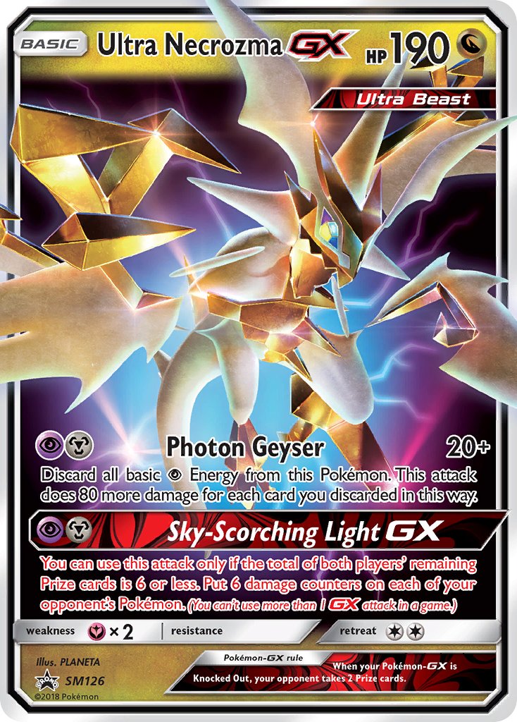 Ultra Necrozma-GX - SM126 - Sun & Moon Promos