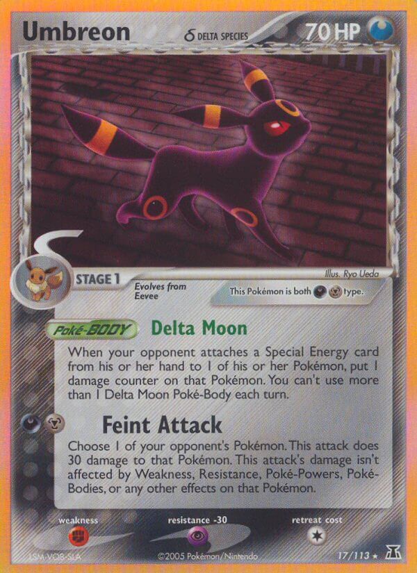 Umbreon - 17 - Delta Species