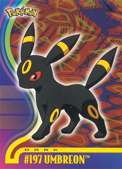 Umbreon - 197 - Topps - Johto League Champions - front