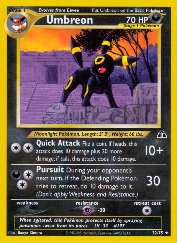 Umbreon - Neo Discovery - Unlimited