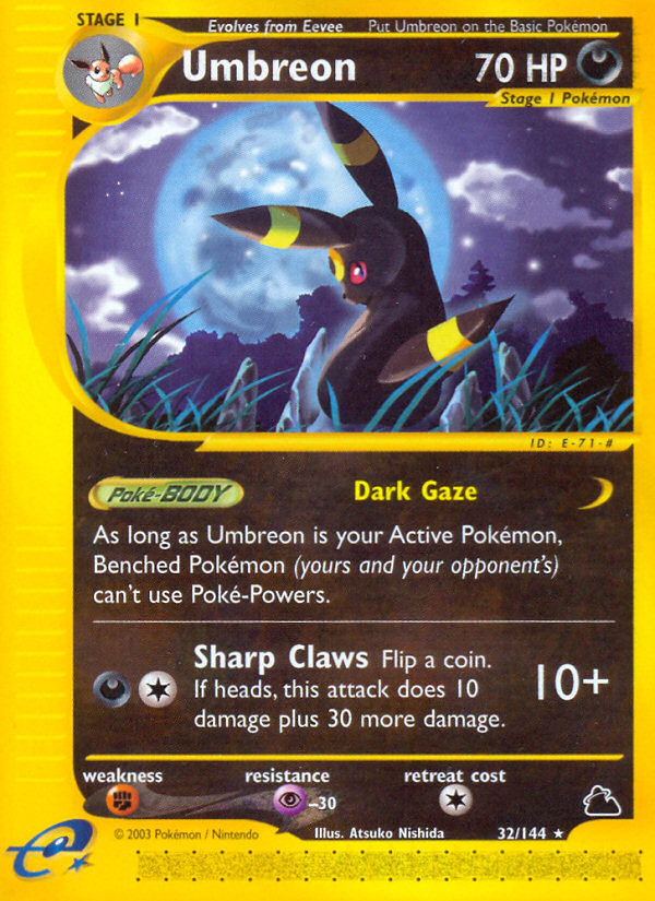 Umbreon - 32/144 - Skyridge