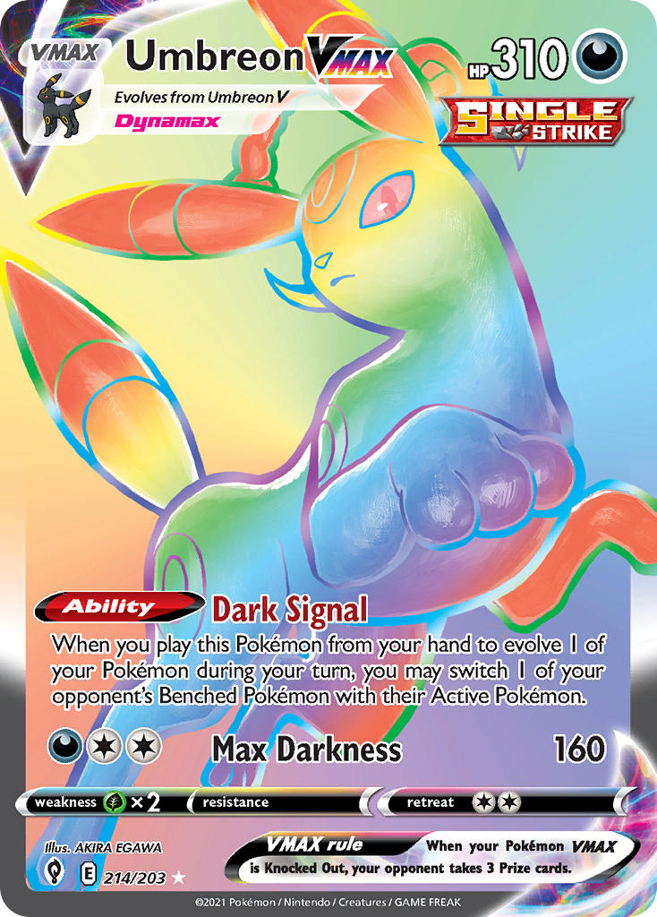 Umbreon VMAX - 214 - Evolving Skies