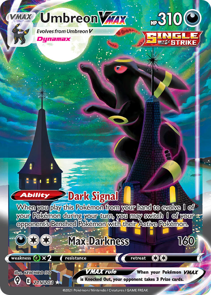 Umbreon VMAX - 215 - Evolving Skies