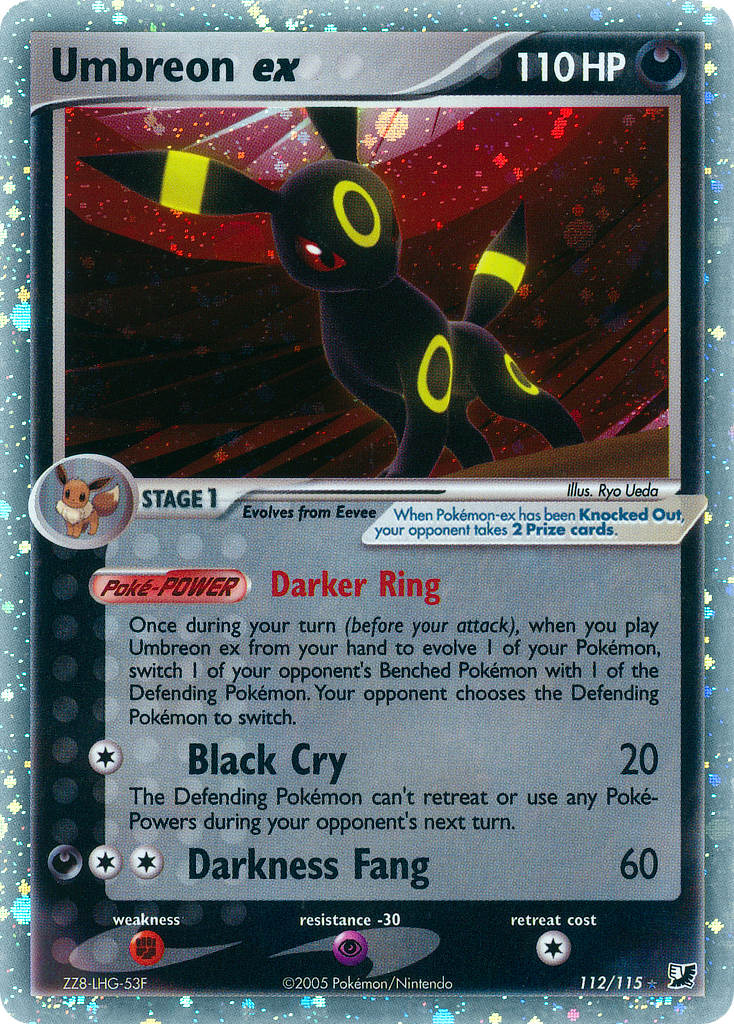 Umbreon ex - 112 - Unseen Forces