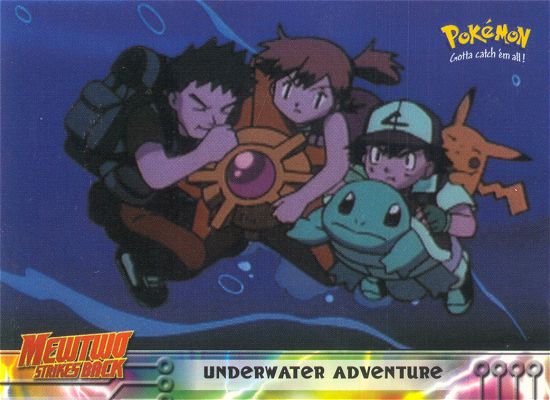 Underwater Adventure - 17 - Topps - Pokemon the first movie - front