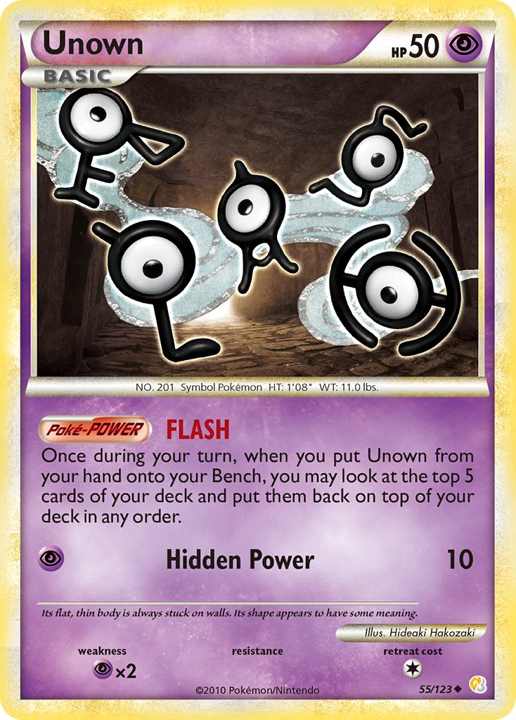 Unown - 55 - HeartGold & SoulSilver