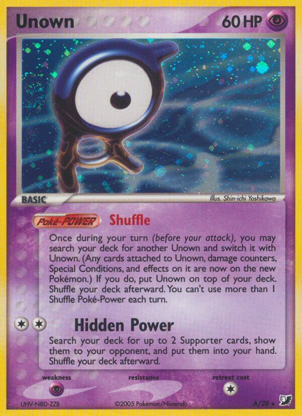 Unown (EX Unseen Forces Q/28) – TCG Collector