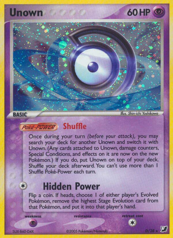 Unown - D - Unseen Forces