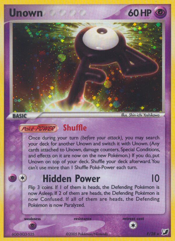 Unown - F - Unseen Forces