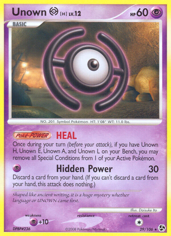 Unown H - 29 - Great Encounters