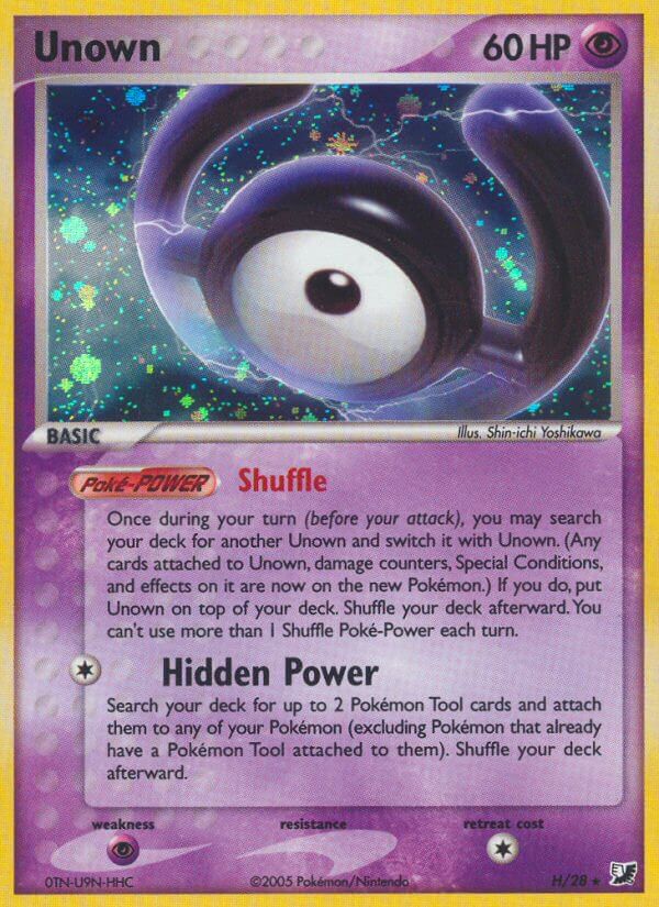 Check the actual price of your Unown [S] 87/105 Pokemon card