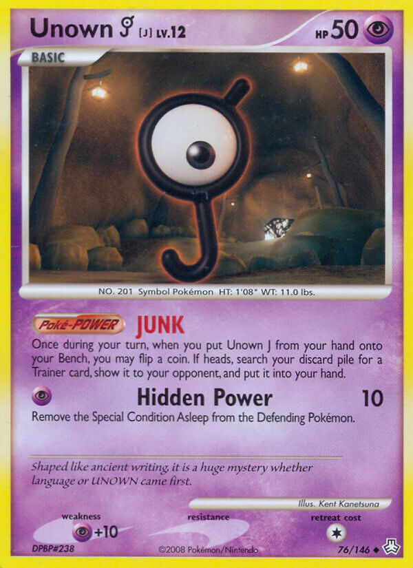 Unown J - 76 - Legends Awakened