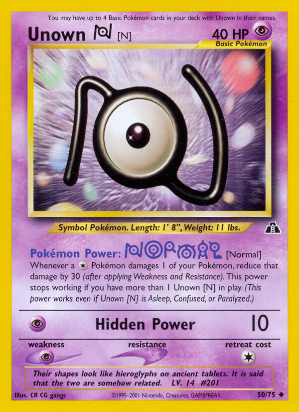 Unown [N] - Neo Discovery - Unlimited