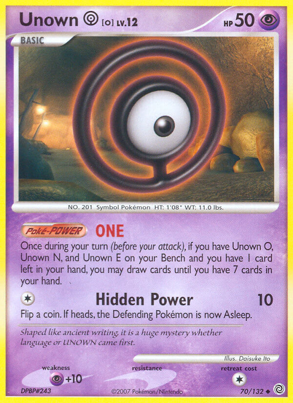 Unown O