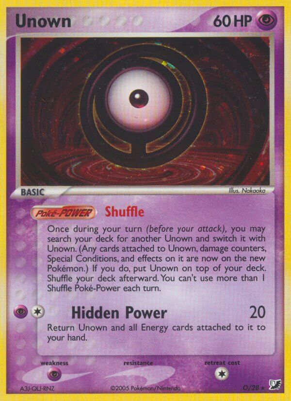 Unown - O - Unseen Forces