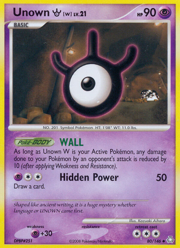 Unown W - 80 - Legends Awakened