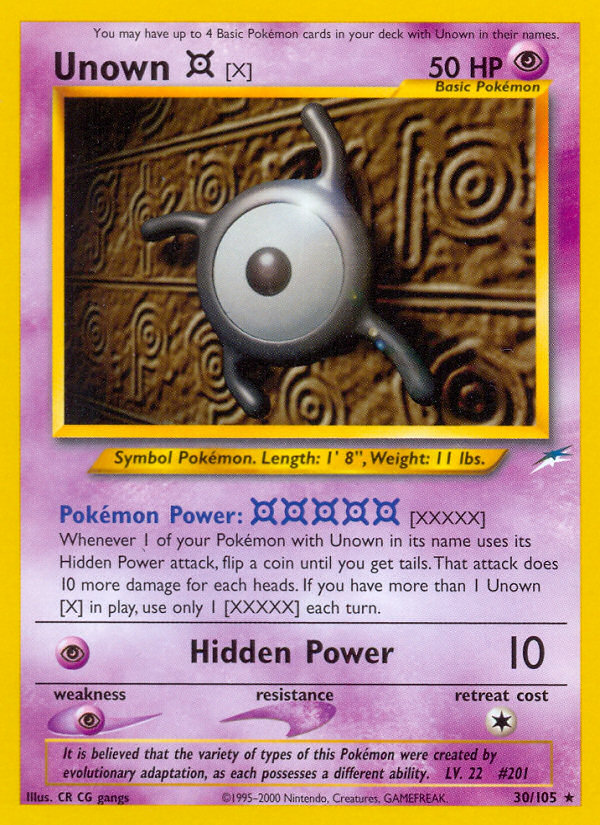 Unown [X]