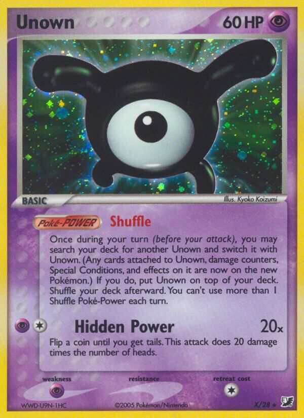 Unown - X - Unseen Forces