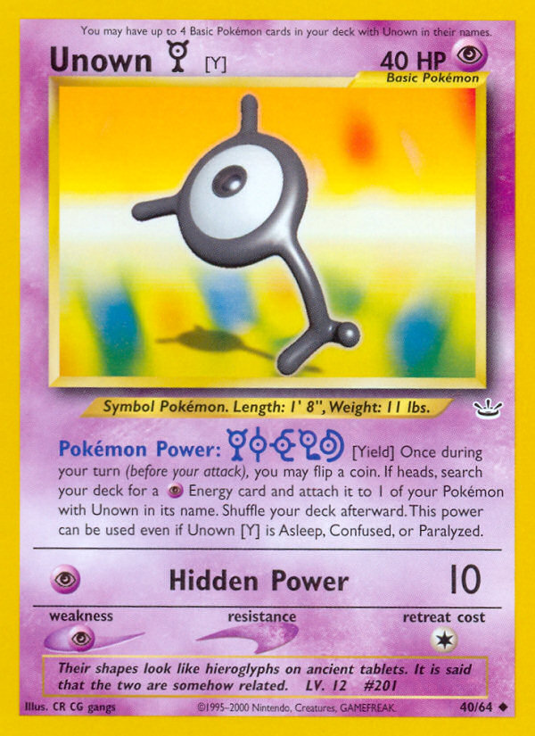 Unown [Y]