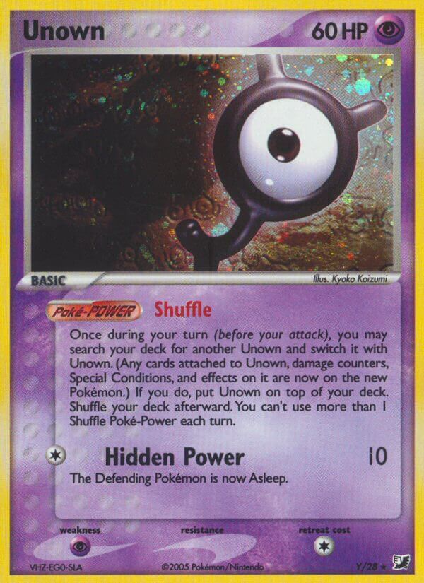 Unown - Y - Unseen Forces