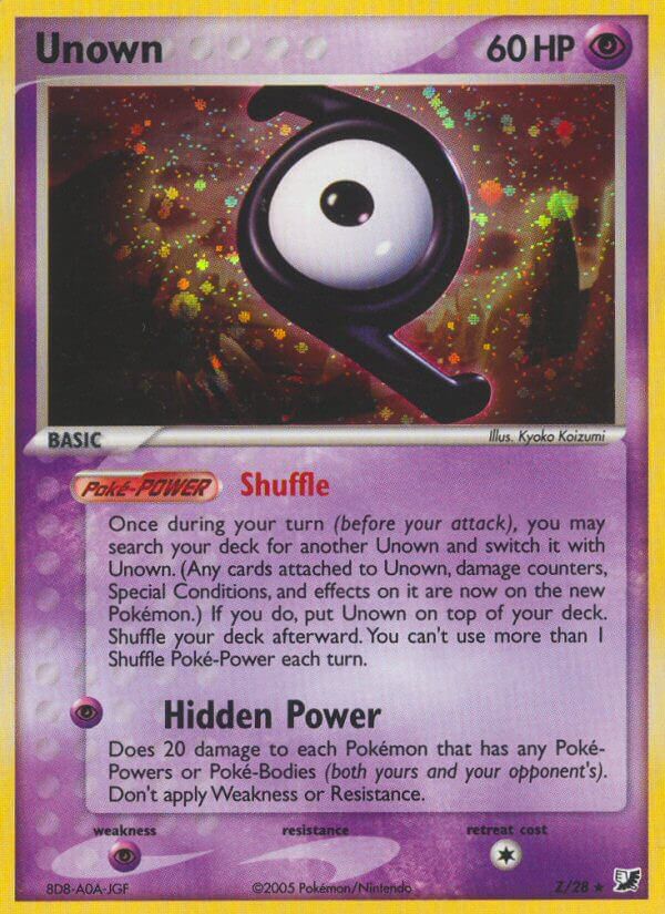 Unown - Z - Unseen Forces