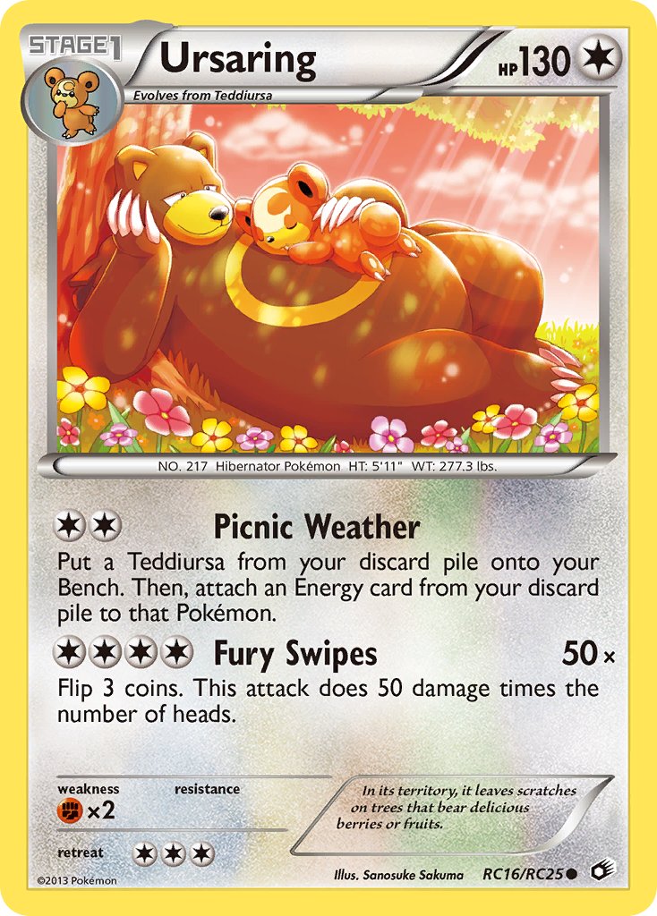 Ursaring - RC16 - Legendary Treasures