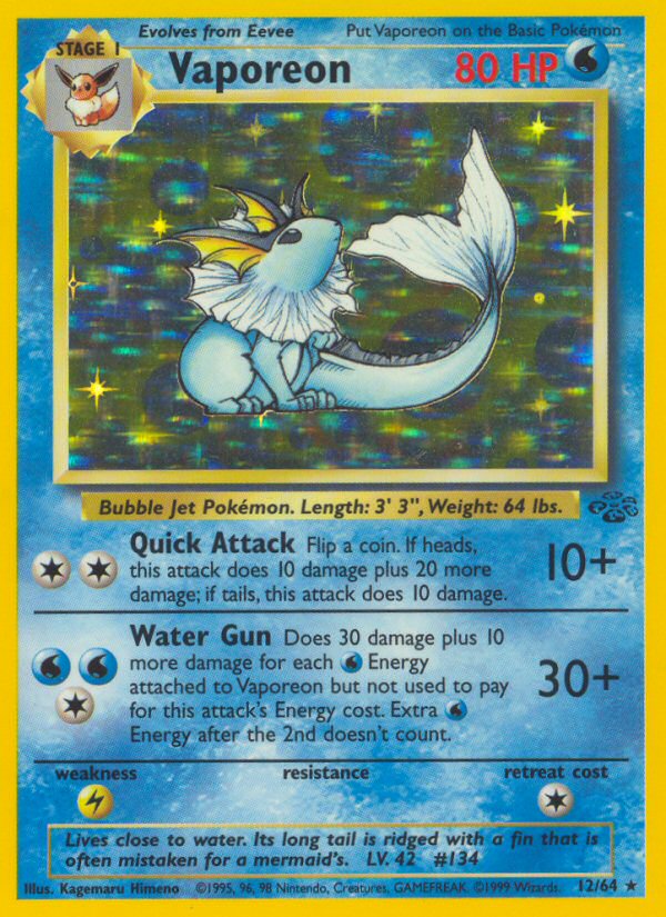 Vaporeon unlimited jungle set