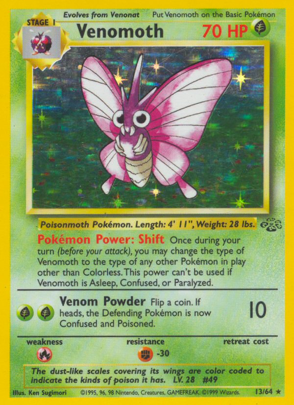 Venomoth unlimited jungle set