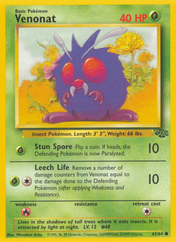 Venonat unlimited jungle set