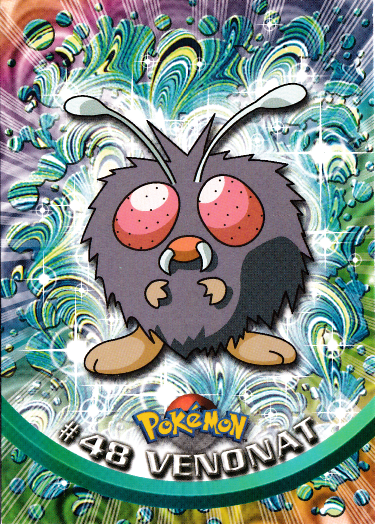 Venonat - 48 - Topps - Series 1 - front